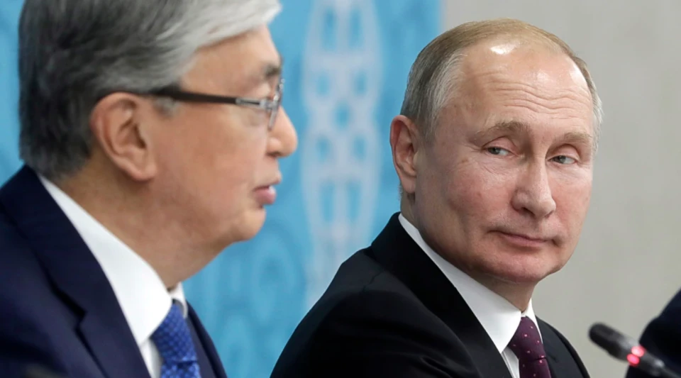 Токаєв з Путіним