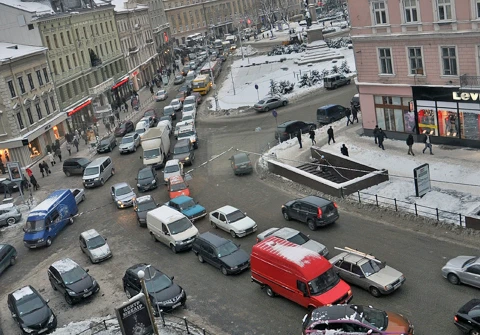 затори у Львові