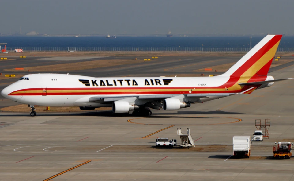 Boeing-747-4B5F компанії Kalitta-Air