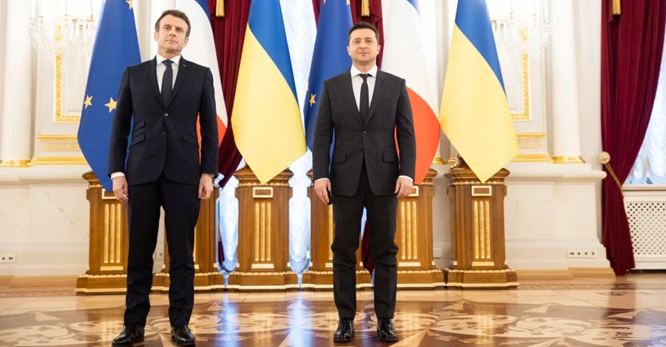 Зеленський Макрон