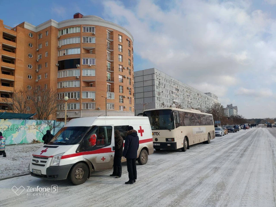 евакуаційна колона