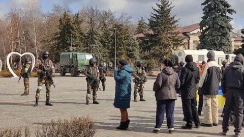 Скадовськ, окупанти