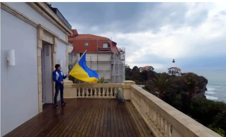 Активіст на віллі доньки Путіна