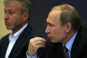 Володимир Путін і Роман Абрамович