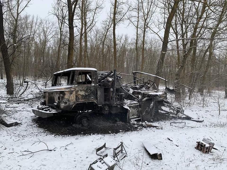 військова техніка окупантів