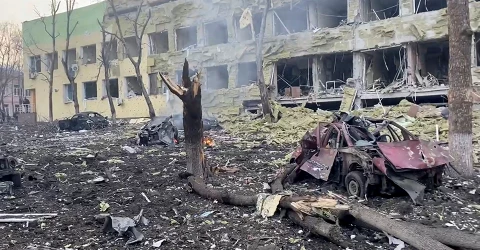зруйнований Маріуполь