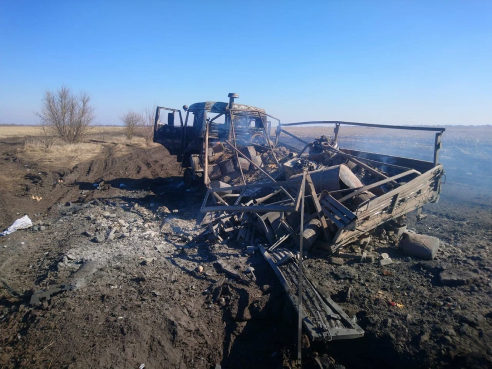 знищена техніка ворога