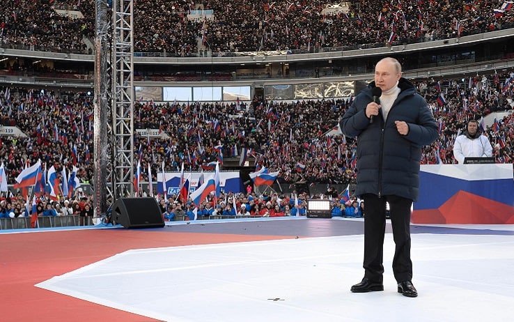 Путін в Лужниках
