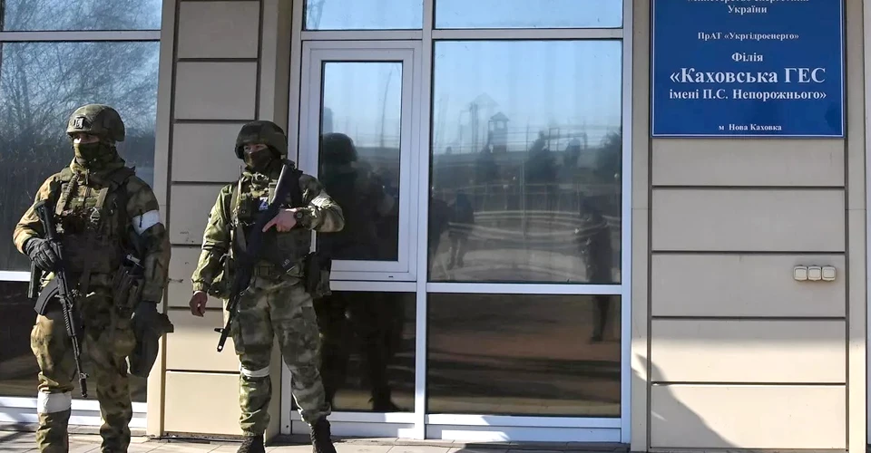 окупанти в Каховці