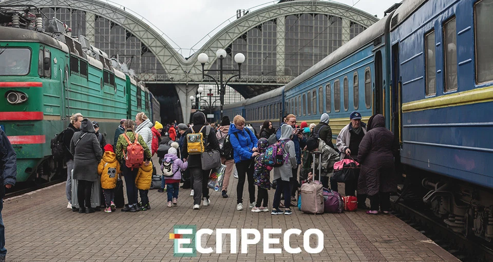 Прибуття поїзда із Краматорська до Львова