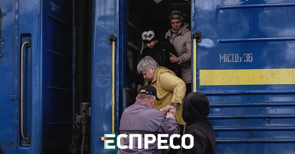 Прибуття поїзда із Краматорська до Львова