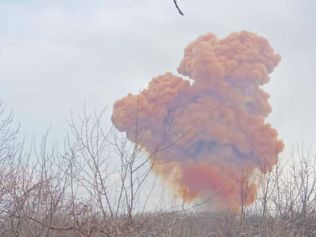 Рубіжне, вибух цистерни з азотною кислотою