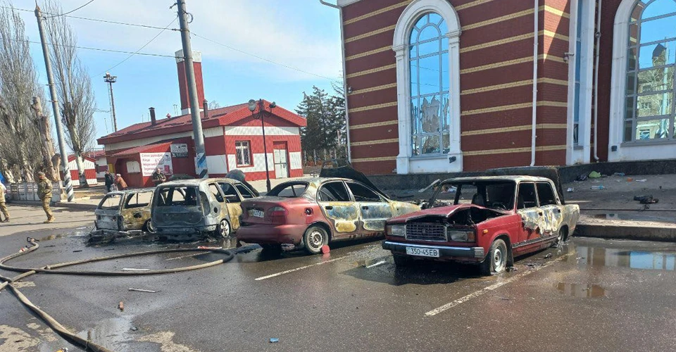 обстріл вокзалу Краматорська