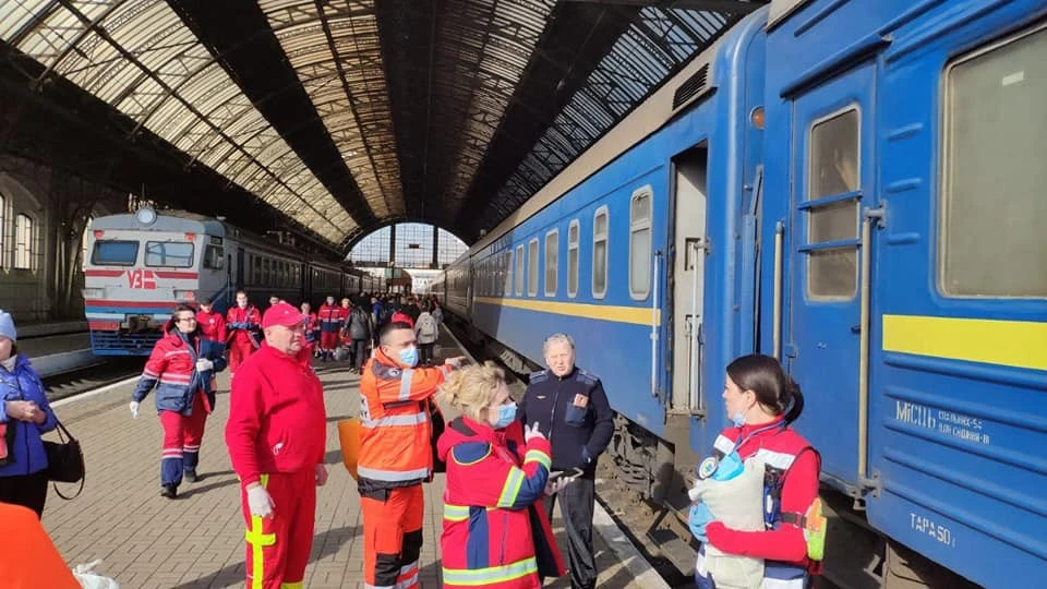 потяг із Краматорська