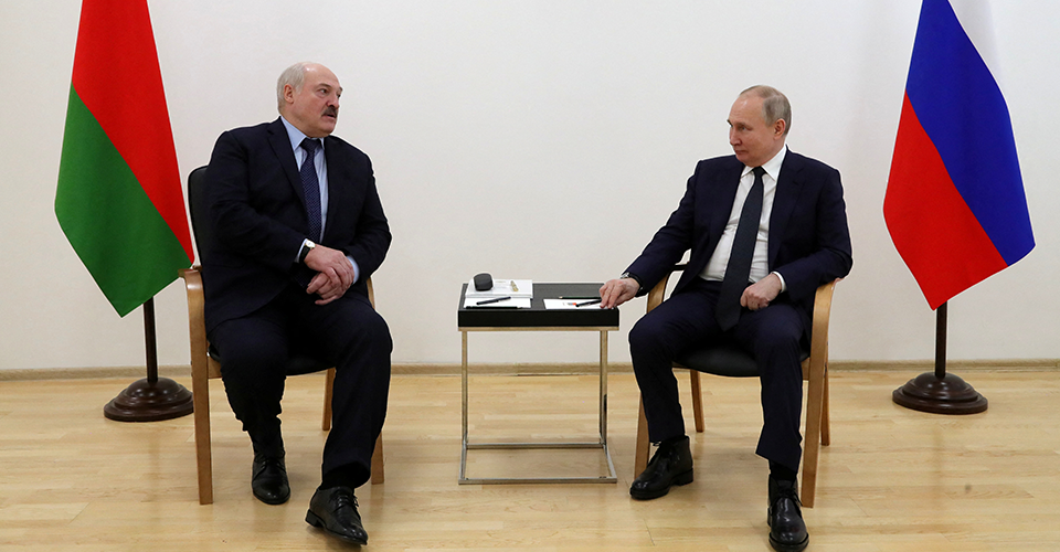 Путін Лукашенко