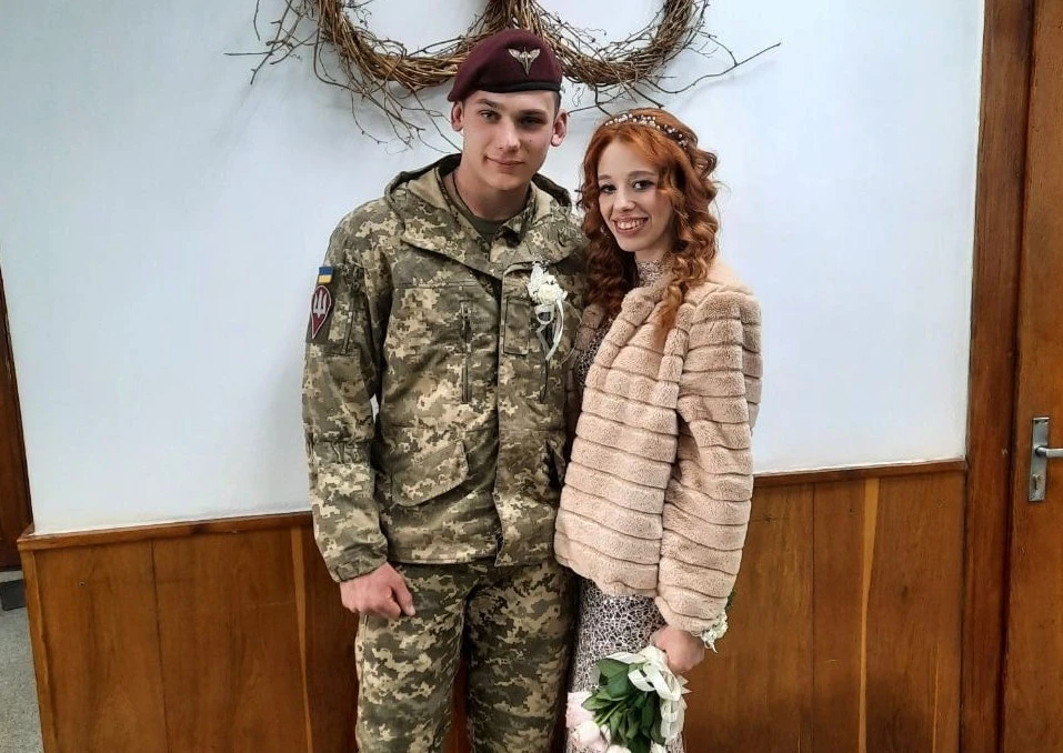 весілля боєць ЗСУ