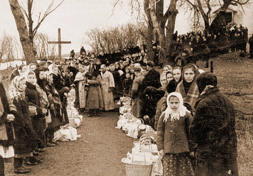 Великдень ретрофото