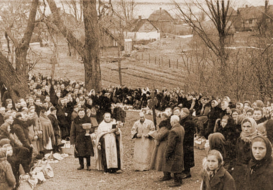 Великдень ретрофото