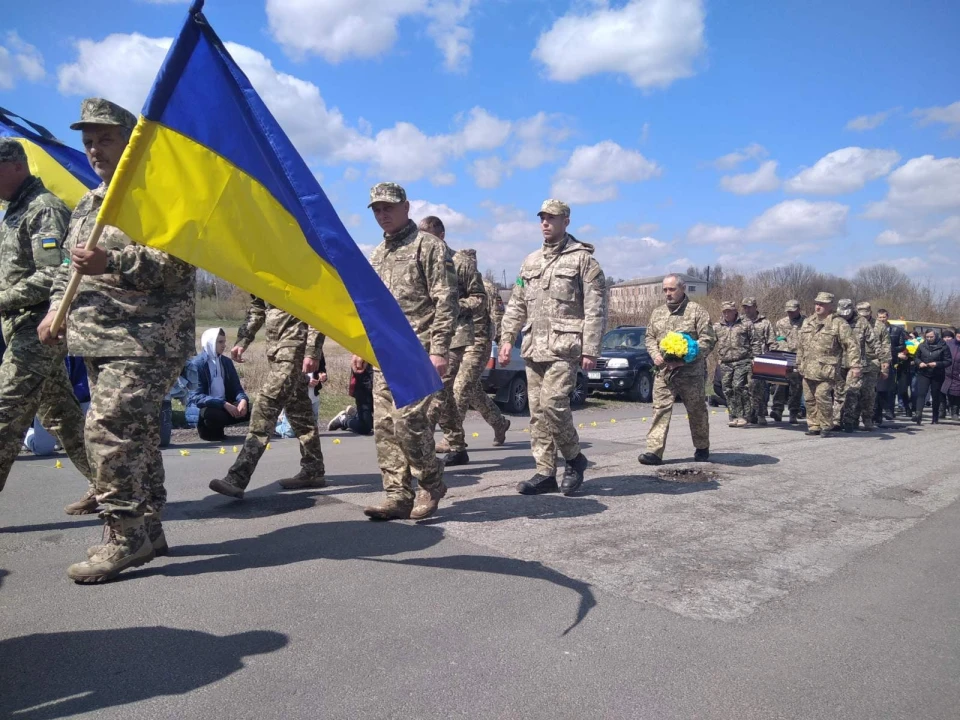 На Тернопільщині зустріли загиблого Героя Михайла Польового