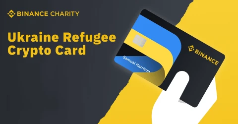 Binance Refugee Crypto Card