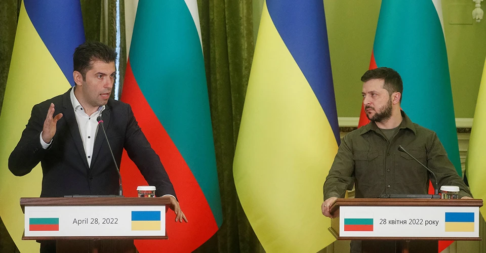 Кирил Петков і Володимир Зеленський