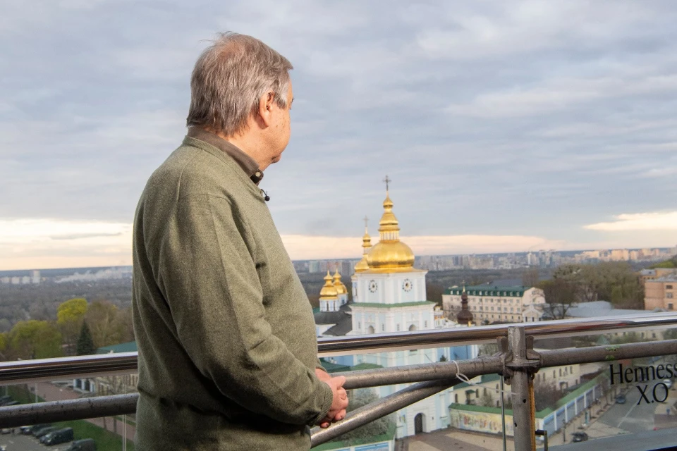 Антоніу Гутерреш у Києві