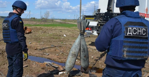 піротехник розмінування ДСНС мінер