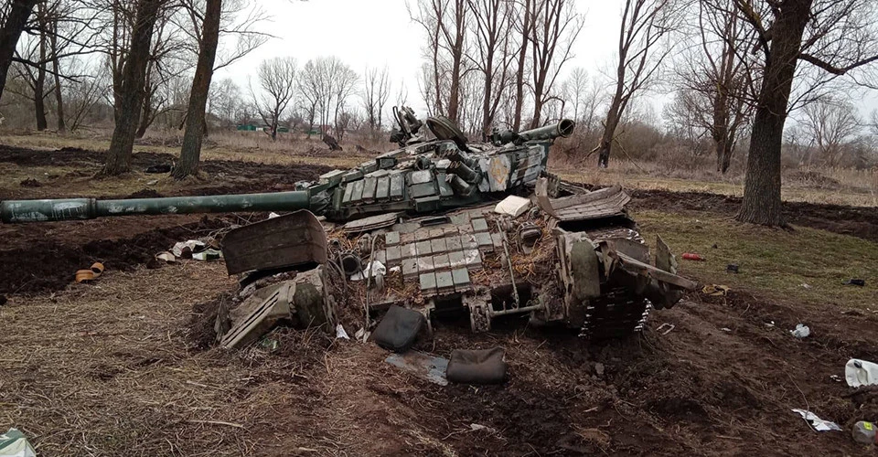 російский танк