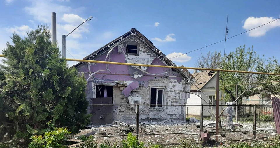 обстріляні села