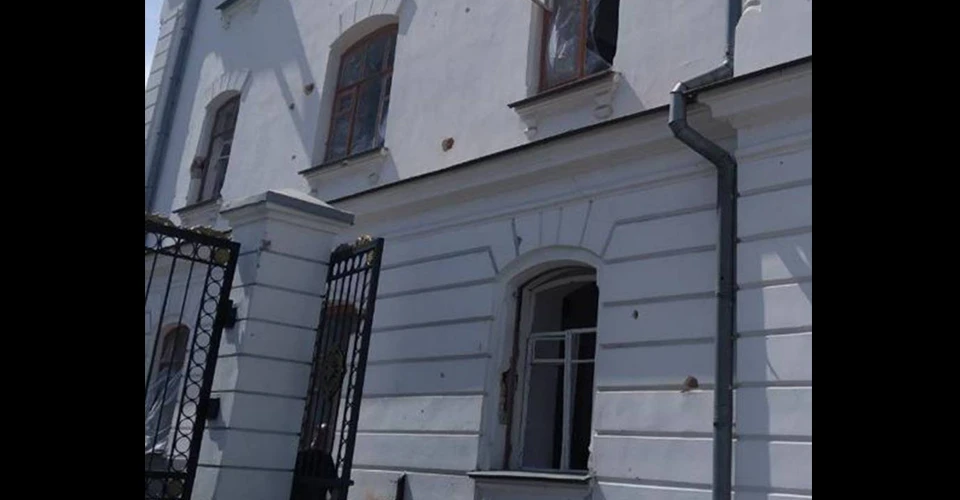 росіяни обстріляли Святогірську лавру