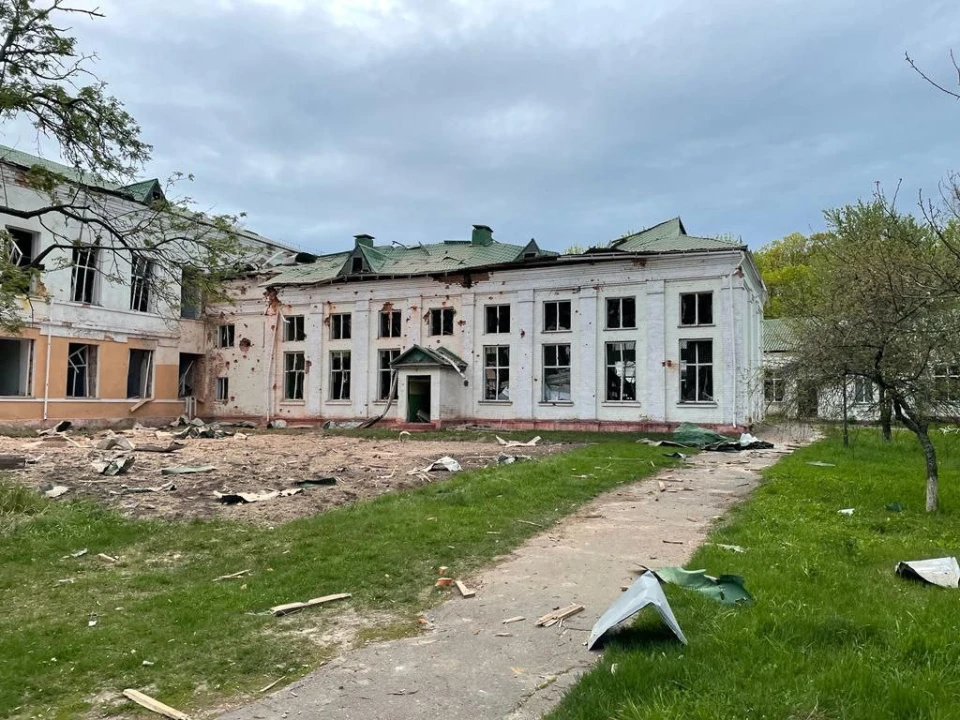 Обстріл, Чернігівщина, Вʼячеслав Чаус, школа