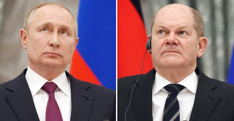 Путін Шольц