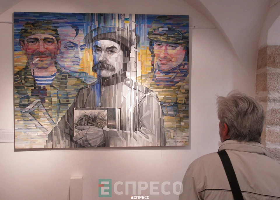 Виставка Володимира Слєпченка у Львові "Обрані часом"