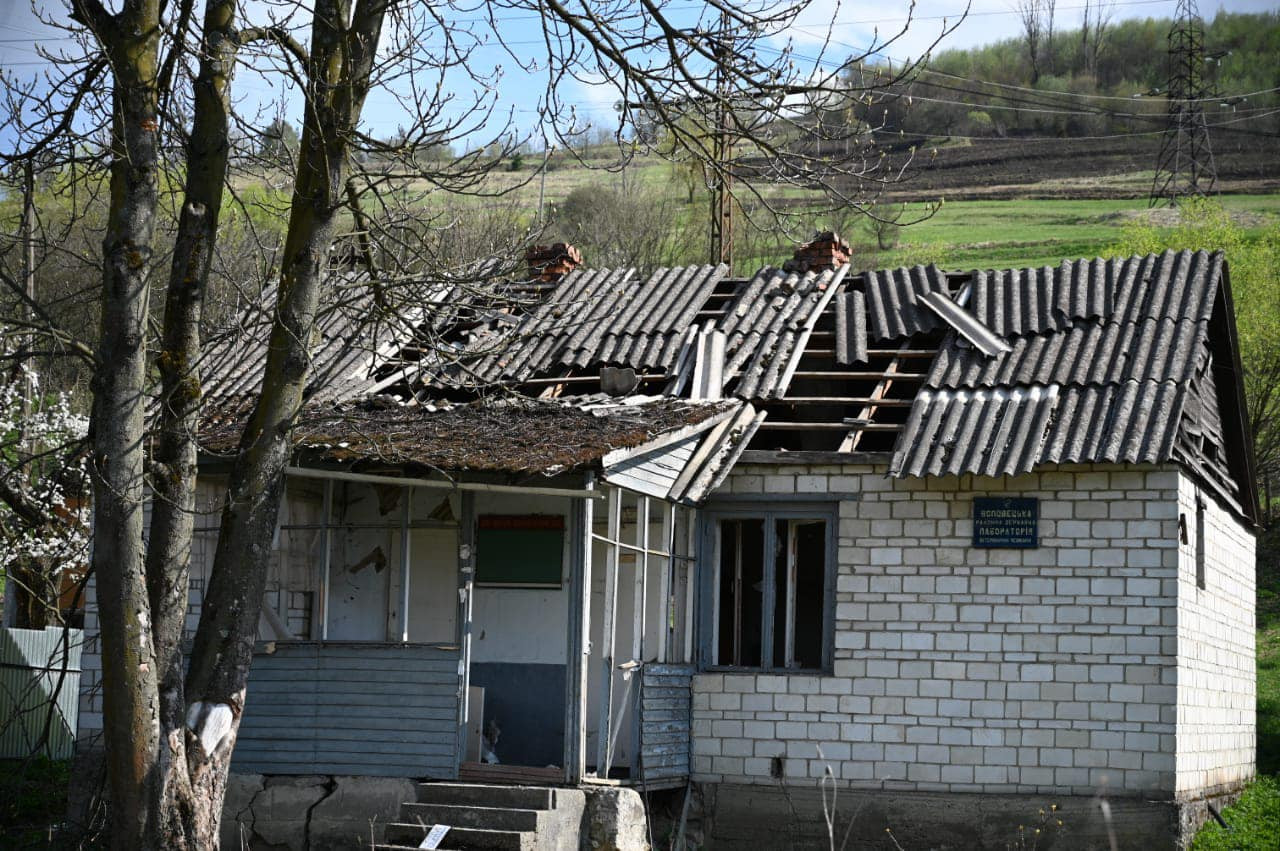 Воловецька селищна територіальна громада після ракетного обстрілу