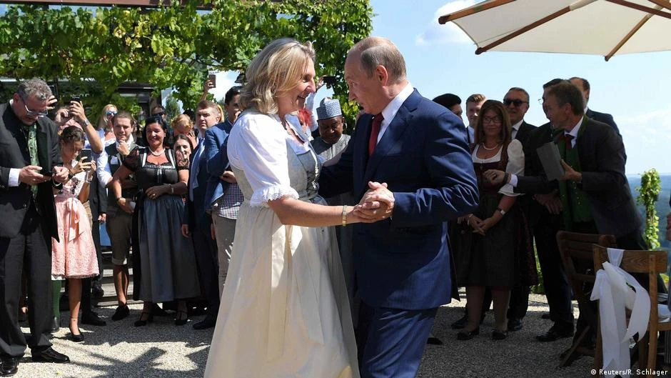 Карін Кнайсль та Путін