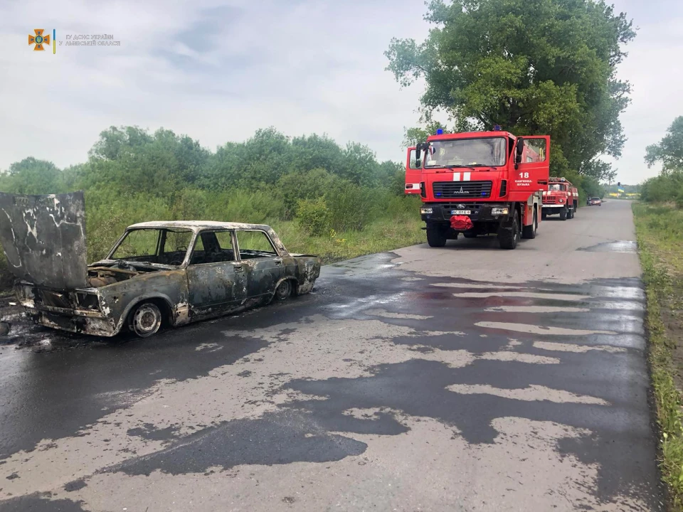 Загорання автомобіля