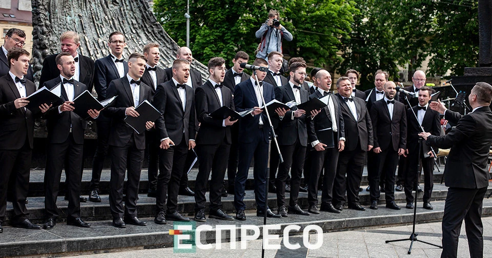 Львівський муніципальний хор "Гомін", акція "Час обрав нас", Львів