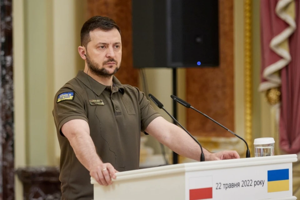 На фото Володимир Зеленський