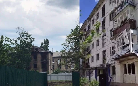 На фото житлові будинки Сєвєродонецька