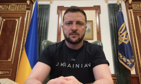 На фото Володимир Зеленський