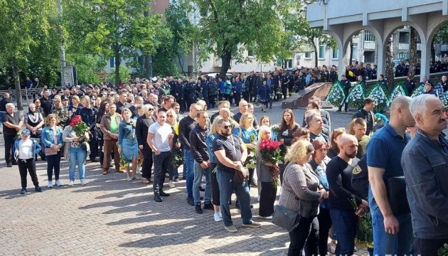 прощання з бійцями на Рівненщині
