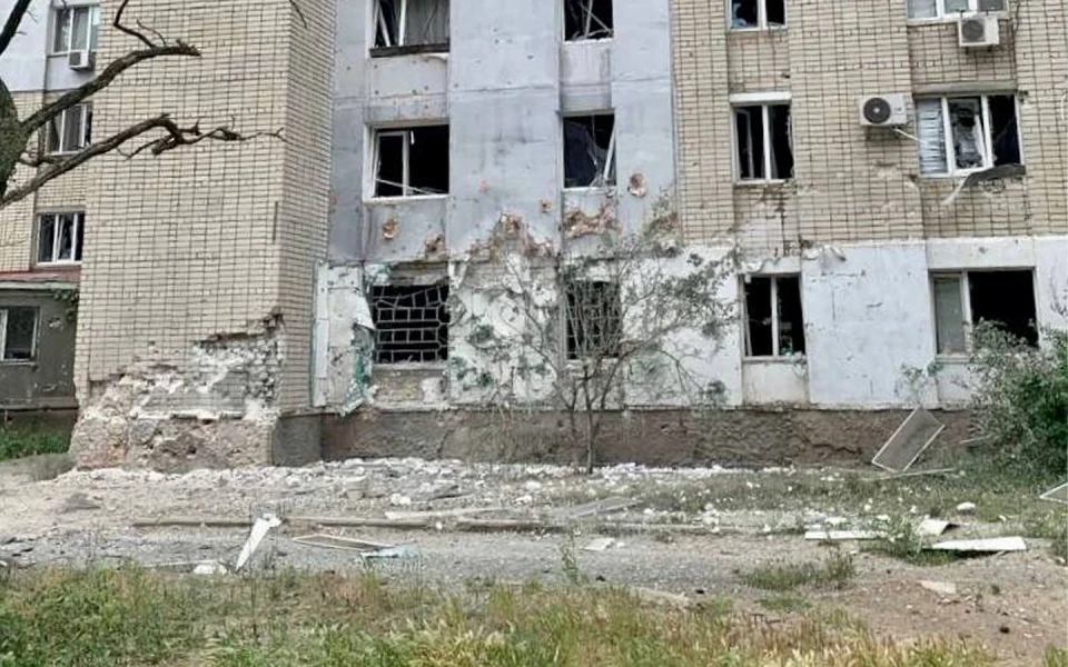 На фото наслідки обстрілу Миколаєва