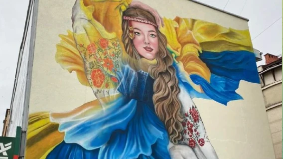 мурал в Ужгороді