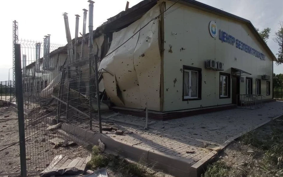 На фото наслідки обстрілів на Луганщині
