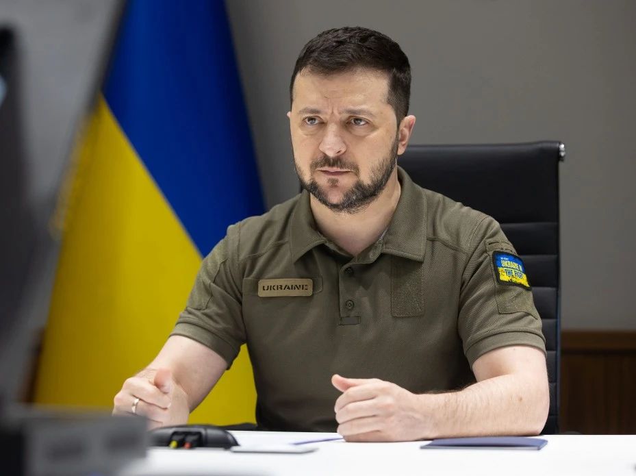 На фото Владимир Зеленский
