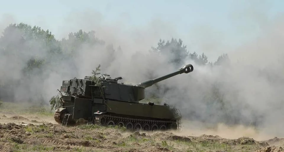 На фото гаубиця М109А3