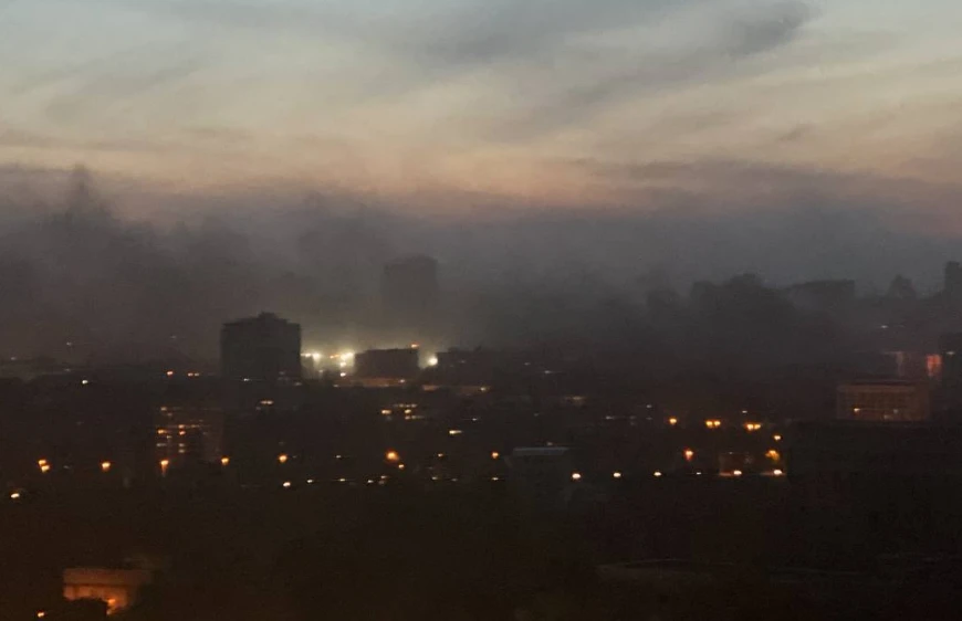 Донецк. Центральная часть города.