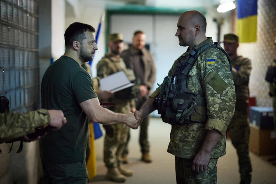 Зеленський відвідав Королівську бригаду