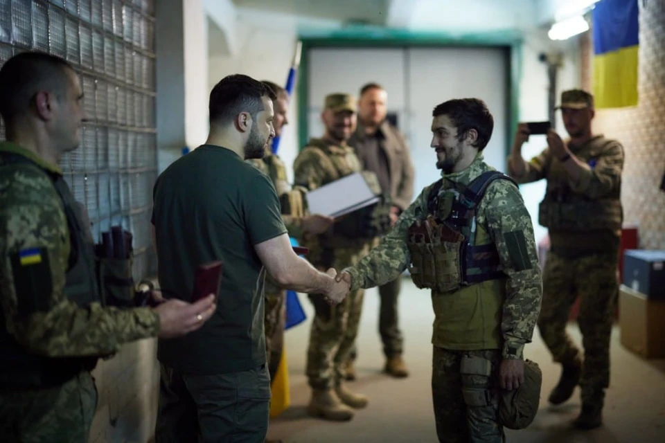 Зеленський відвідав Королівську бригаду