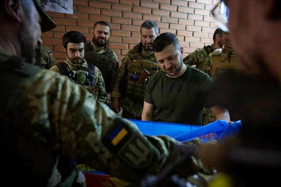 Зеленський відвідав Королівську бригаду
